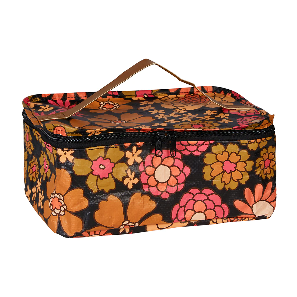 Toiletry Stash Bag - Flower Power